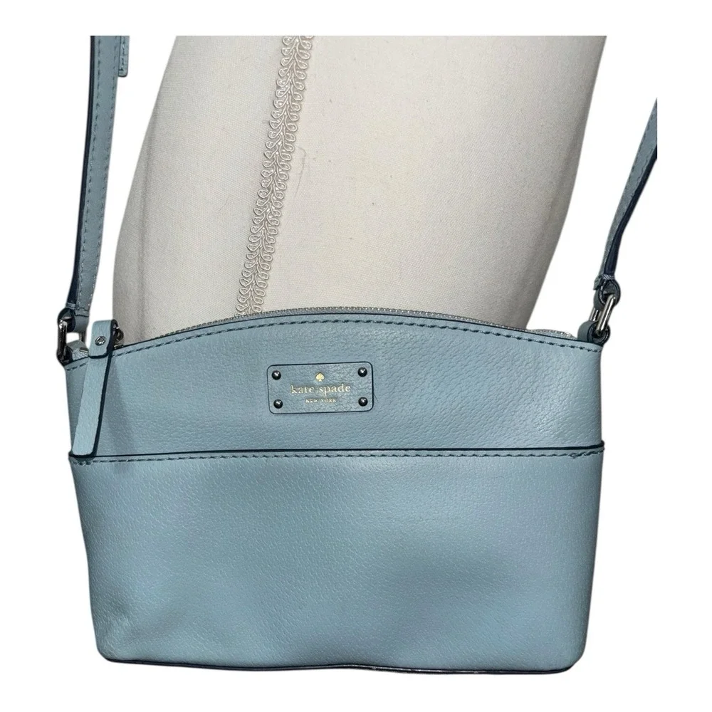 Kate Spade New York Grove Street BlueDawn‎ Millie Crossbody Bag Purse Leather